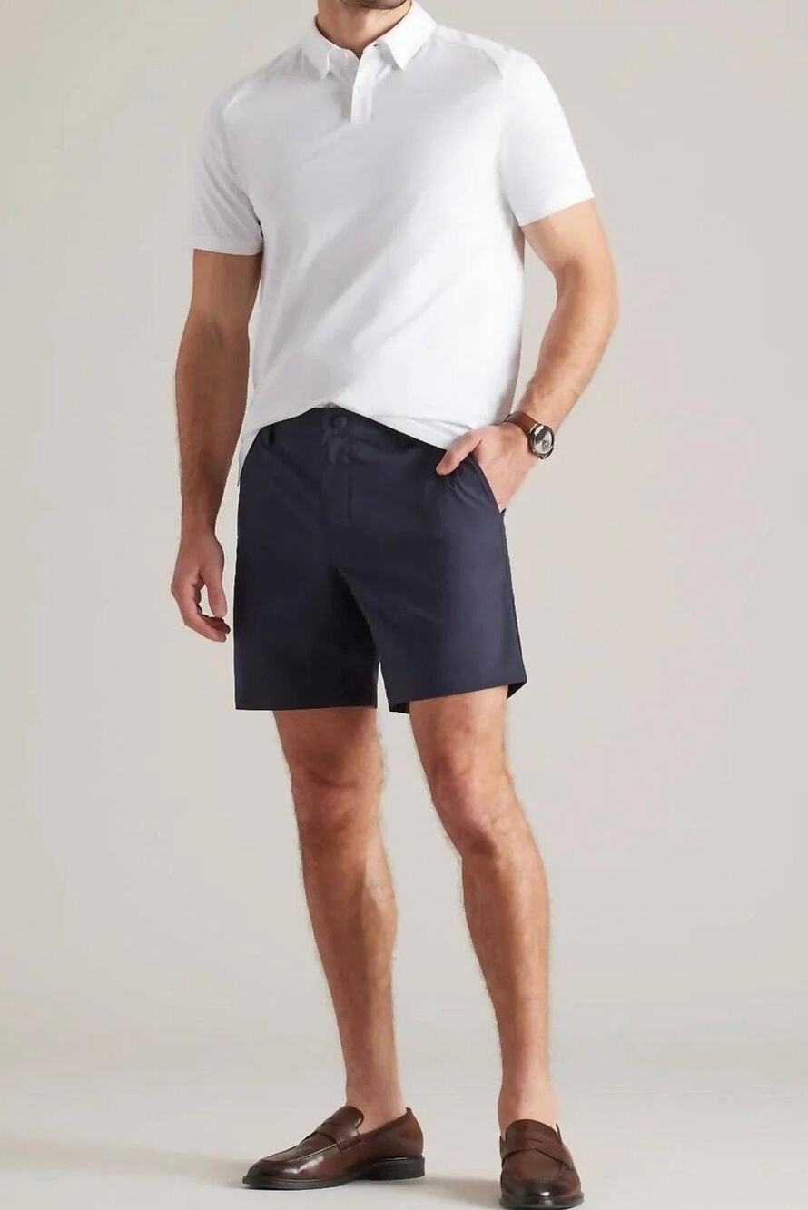 Rhône The Commuter Shorts 7” True Navy Size 35